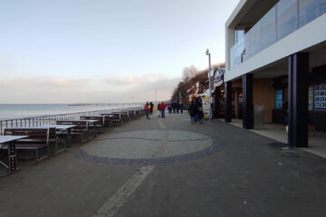 Promenada nadmorska w Kołobrzegu